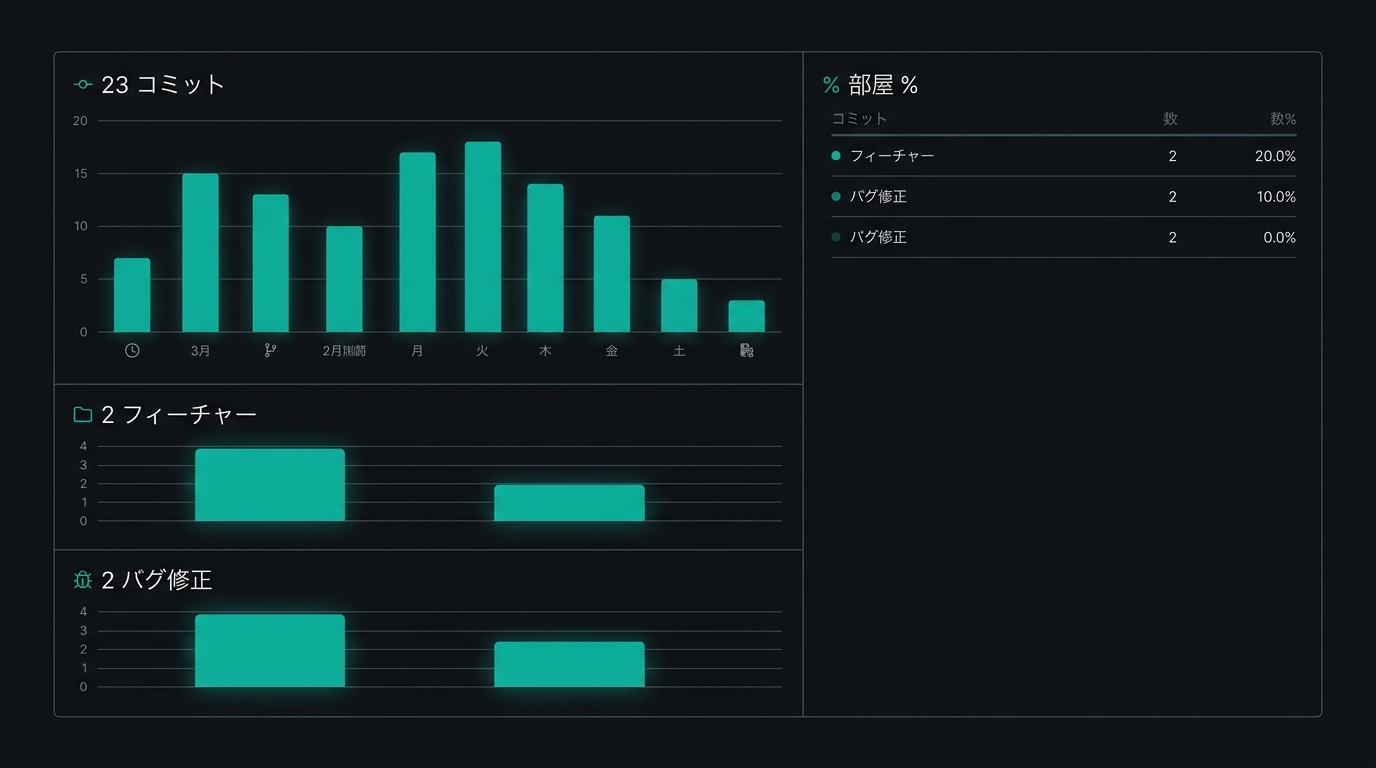 破壊と再生の1週間を物語る開発スタッツ