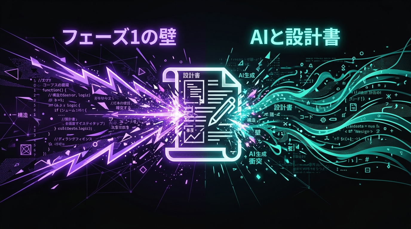 完璧な設計書が招いたAIとの衝突