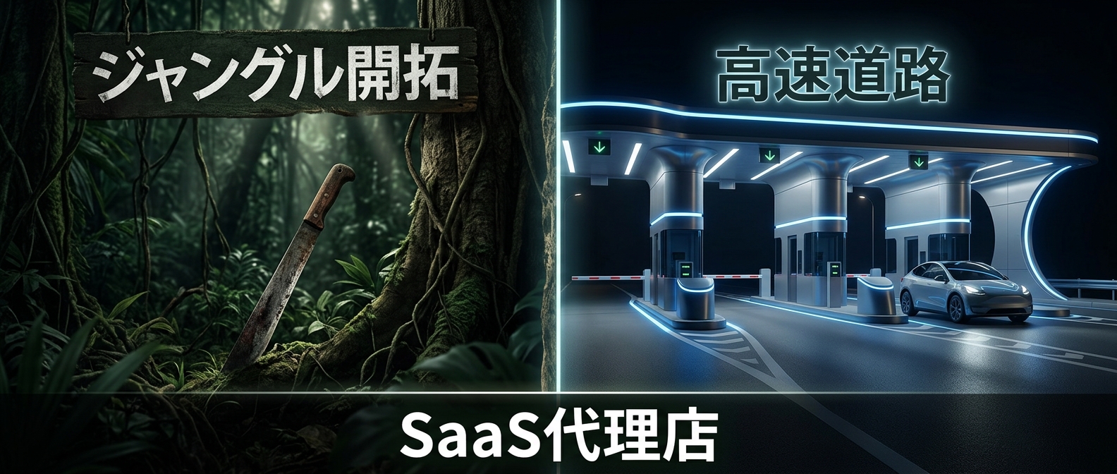 未開のジャングルで血を流すか、すでに舗装された高速道路の料金所に立つか。