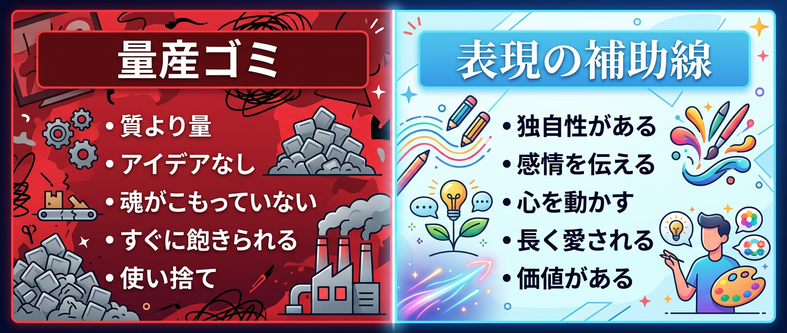 プラットフォームは低品質な量産を排除し、人間のディレクションを評価する