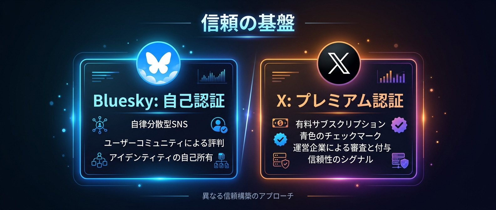 プラットフォームごとの認証アプローチの違い