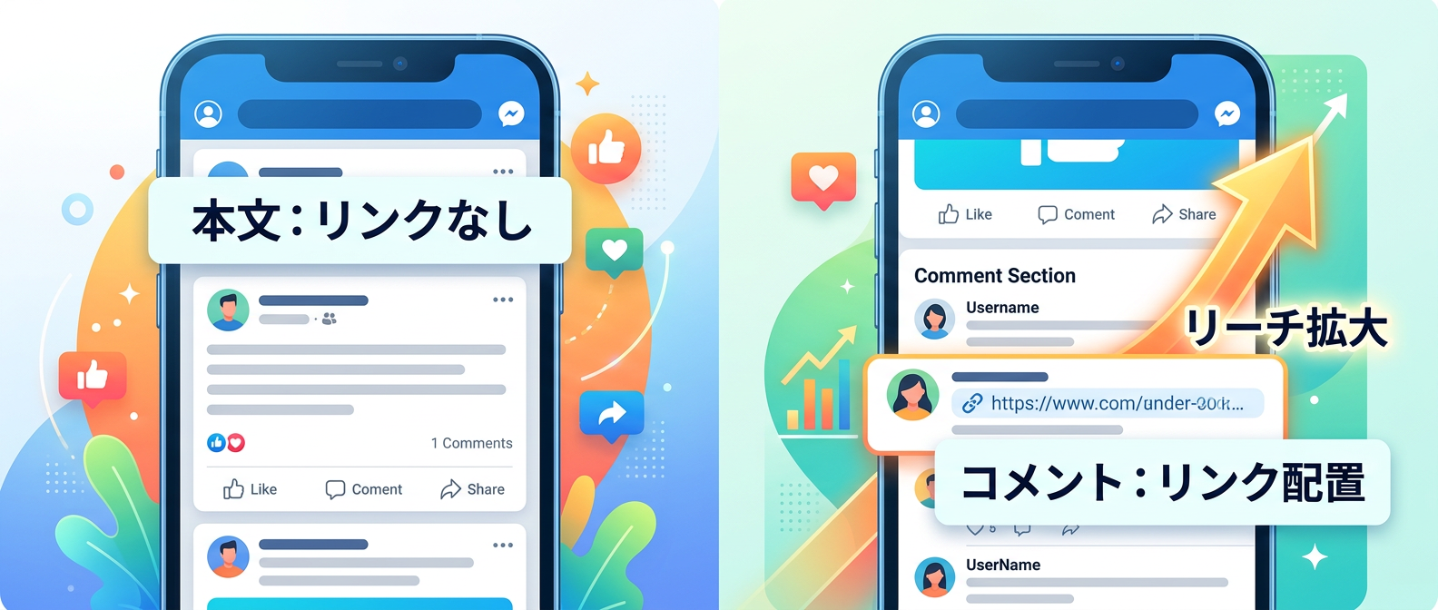 First Comment戦略でアルゴリズムの制限を回避しリーチを拡大