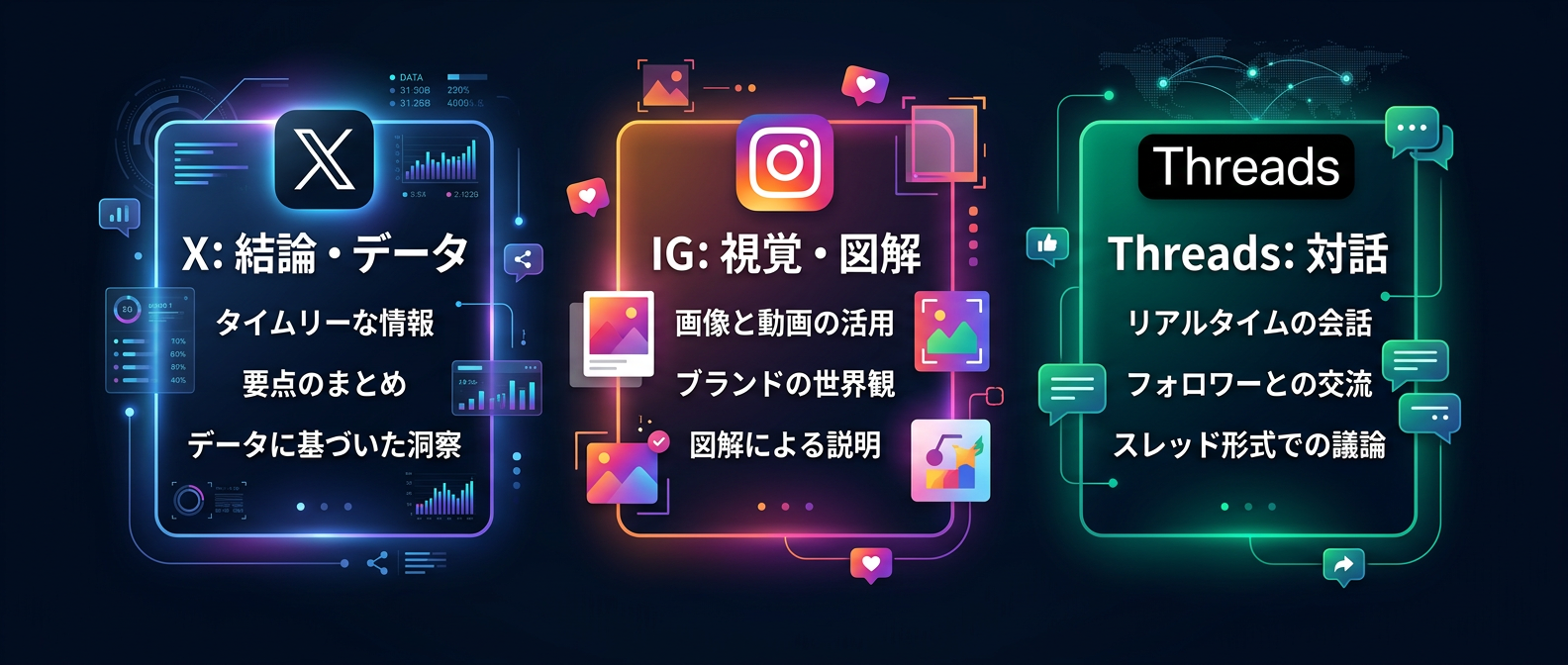 プラットフォーム別のメッセージ最適化のポイント