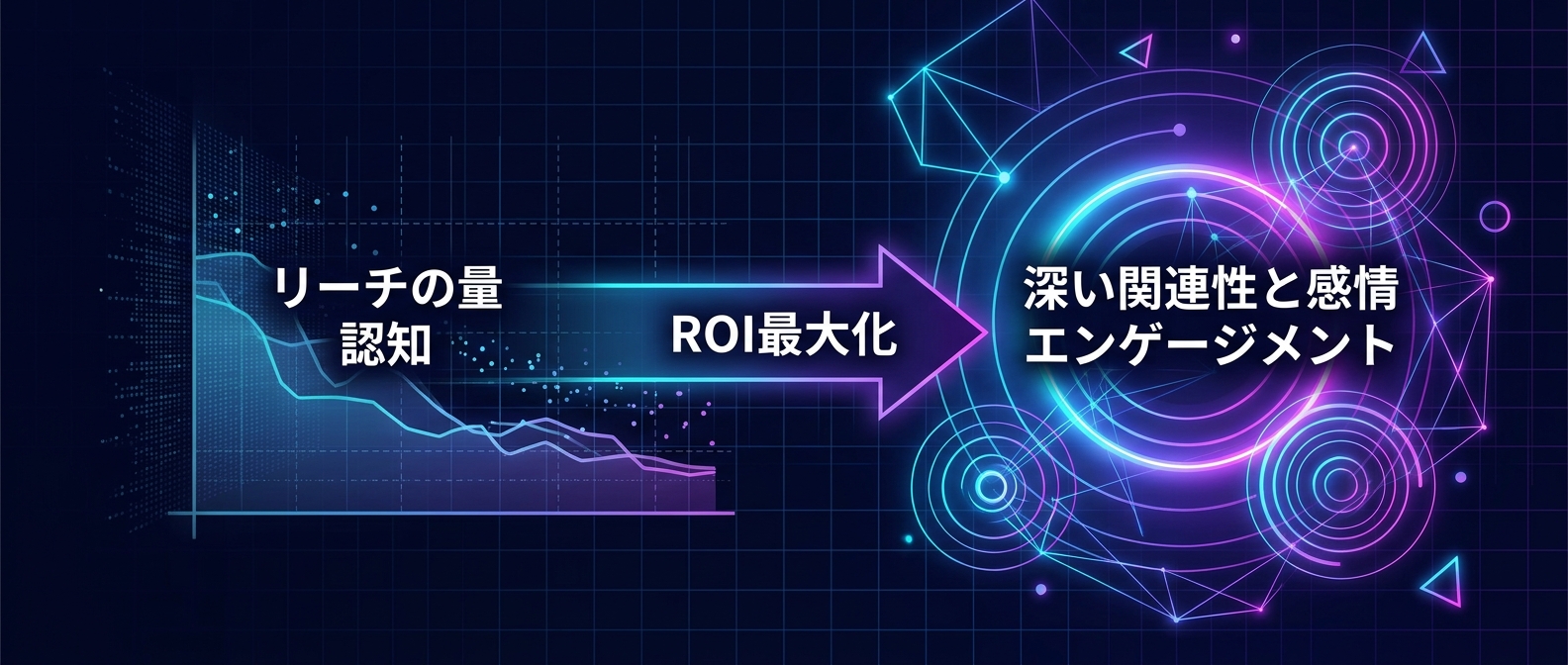 リーチの「量」から関連性の「質」へのシフトがROIを最大化する