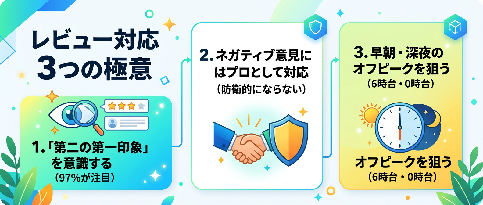 ブランドの信頼を勝ち取るレビュー対応3つの極意