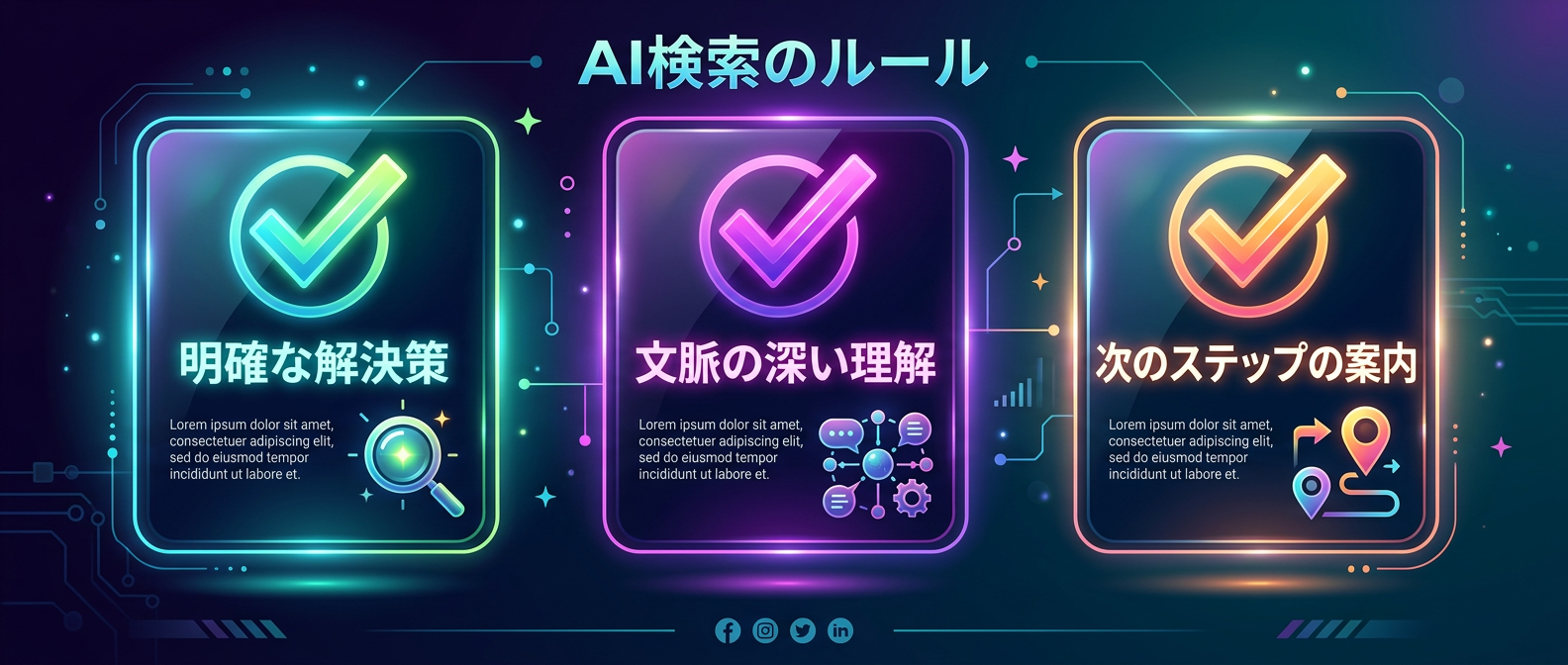 AI検索で推奨される資産型コンテンツの3条件