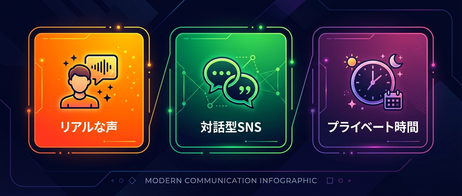 SNSマーケティング成功の3つの法則