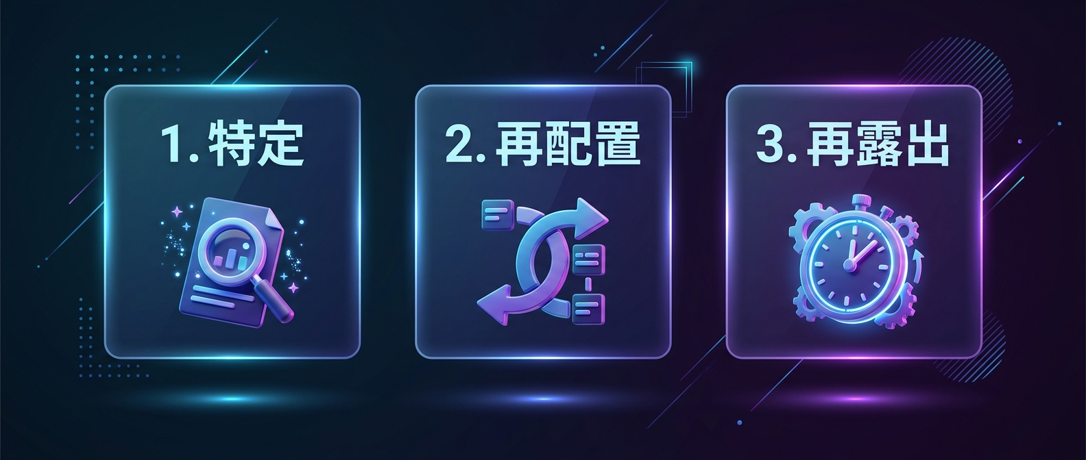 既存コンテンツを再最適化する3つのステップ