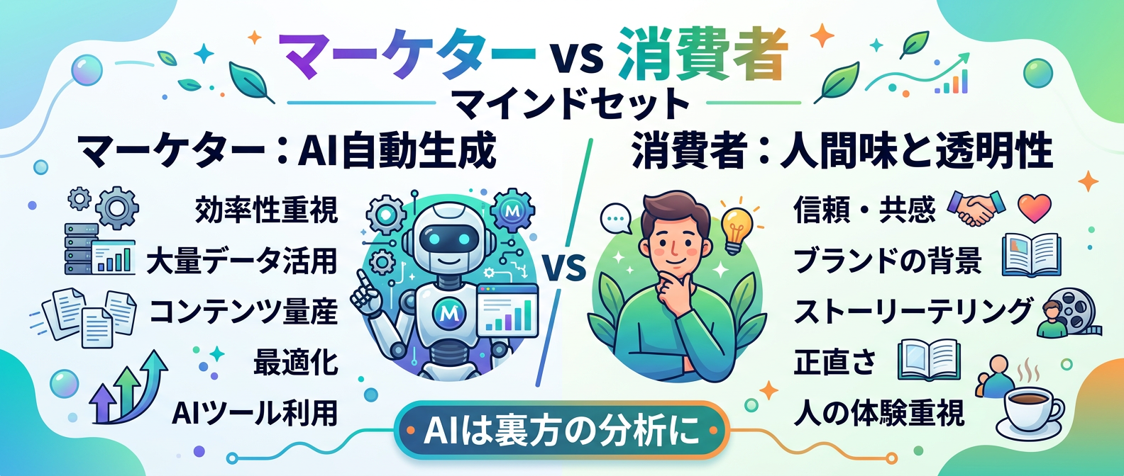 マーケターと消費者の意識のズレ