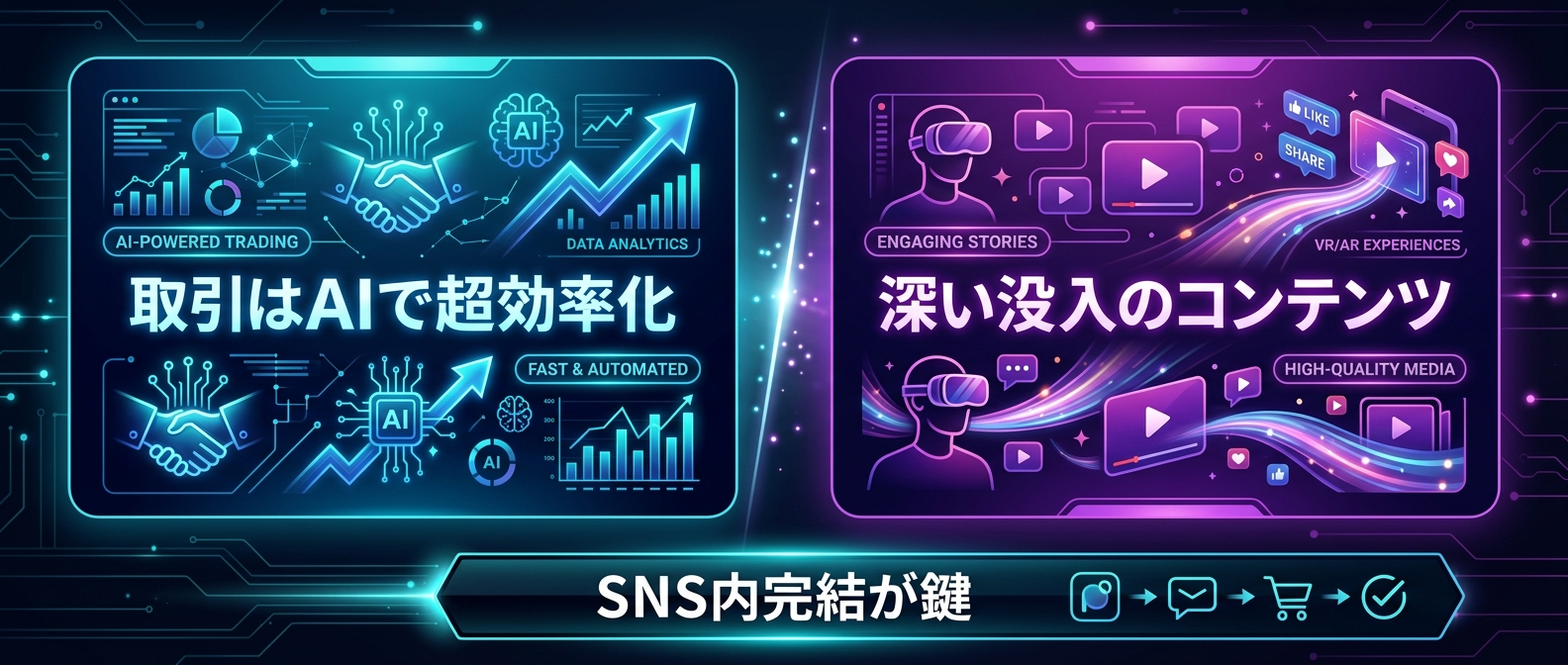 超効率化と深い没入の二極化戦略