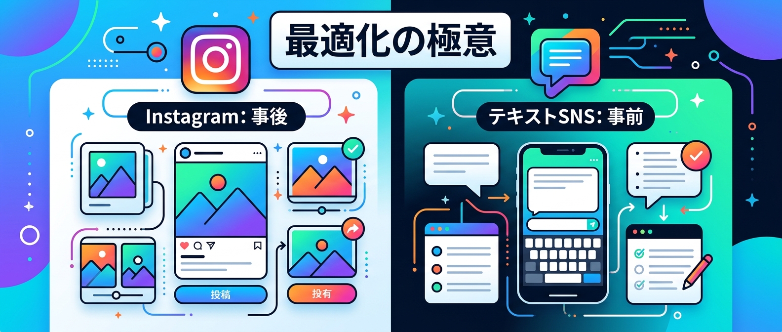 プラットフォームごとの最適化レバーの違い