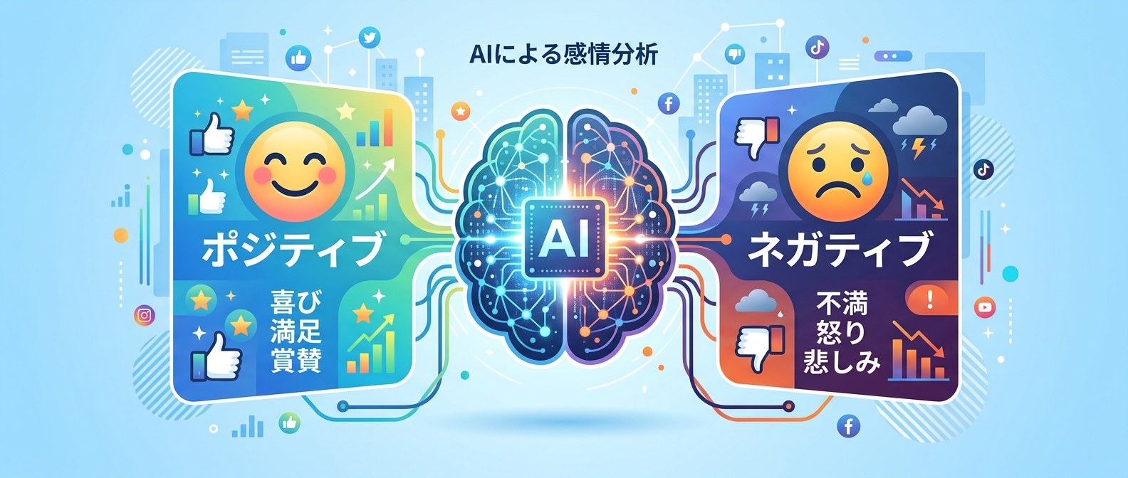 AIによるセンチメント分析でリスクとチャンスを即時検知