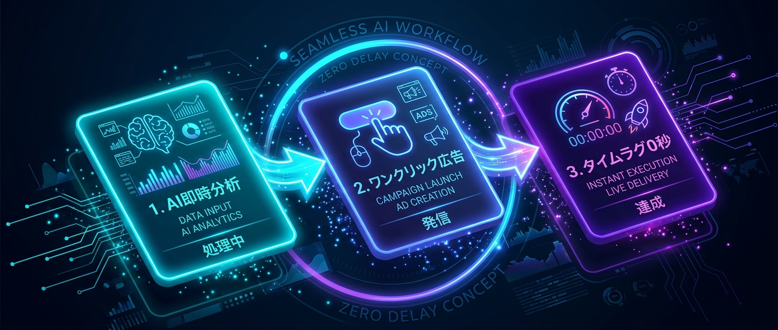 分析から実行までをシームレスに繋ぐ「タイムラグ0秒」の運用
