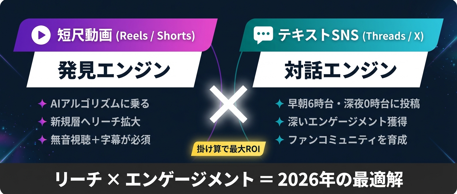 動画×テキストのハイブリッド戦略——それぞれの役割分担