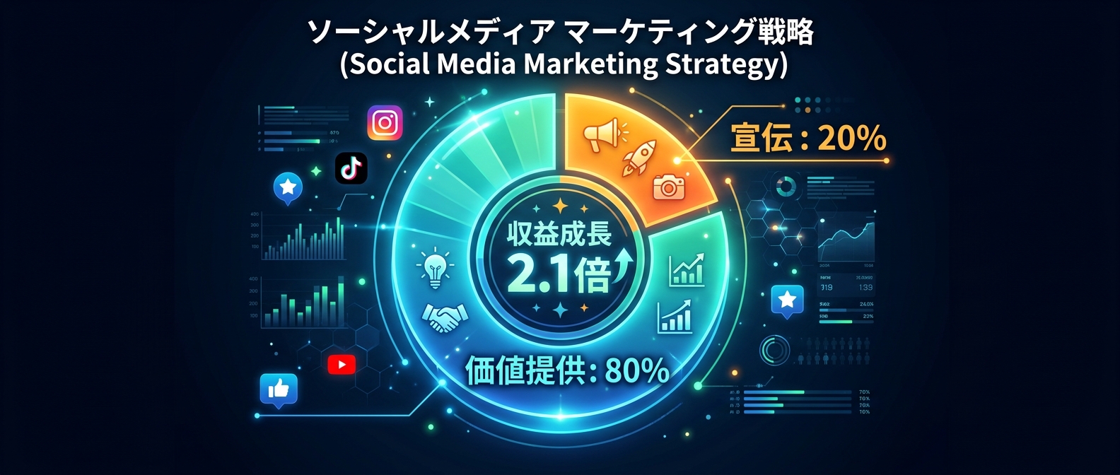 コミュニティ内での最適な発信比率と収益成長