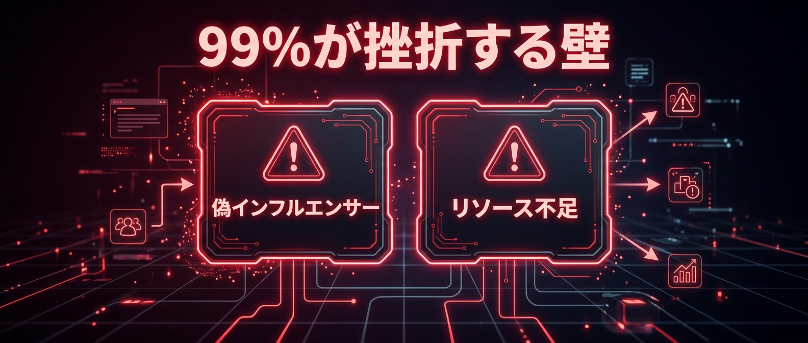直接取引を目指すSNS運用者の99%がぶち当たる絶望的な壁