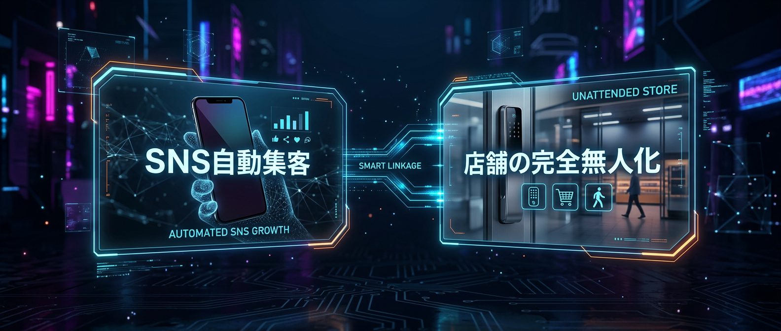 集客から店舗運営までの完全自動化