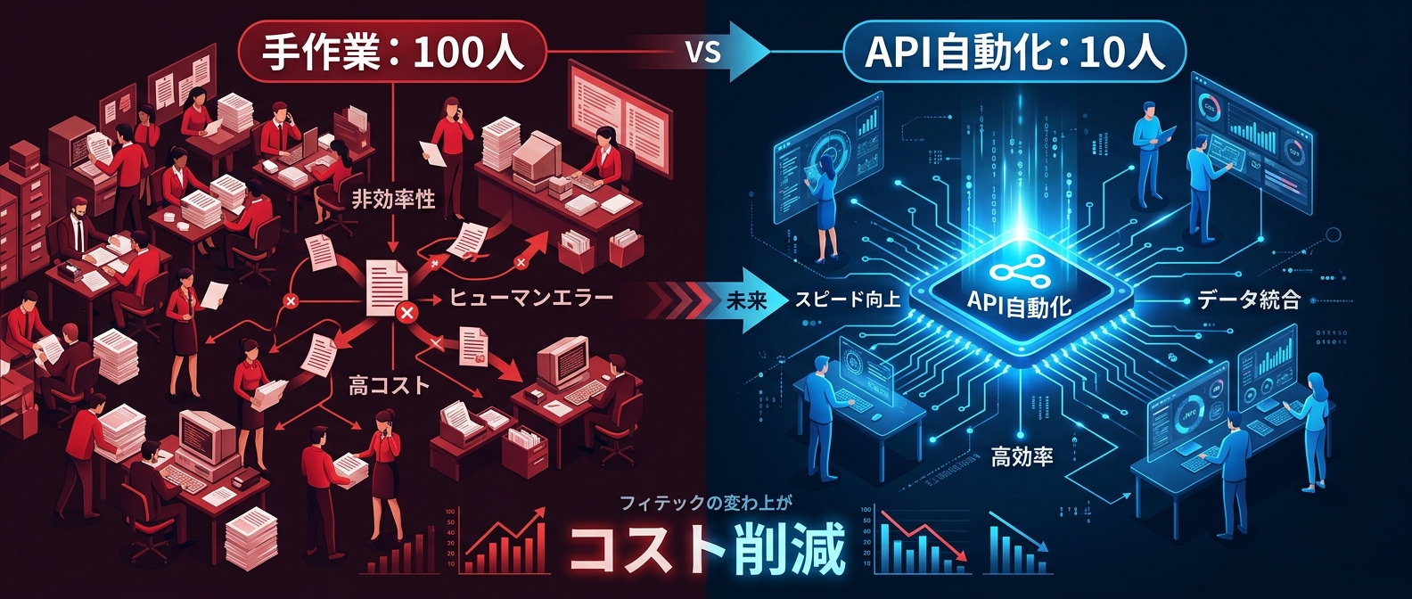 Excel手作業とAPI自動化の圧倒的な利益率の差