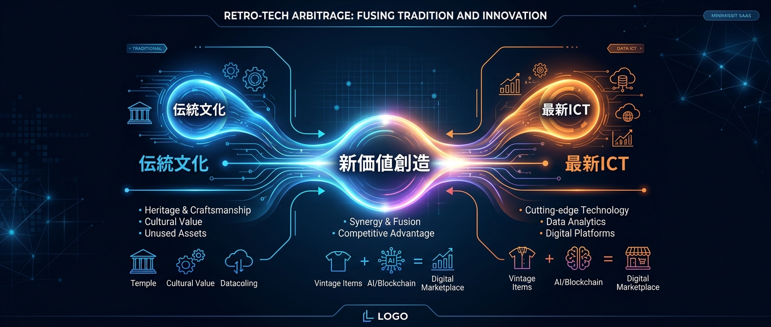 古いものにテクノロジーを掛け合わせる「レトロ・テック・アービトラージ」。
