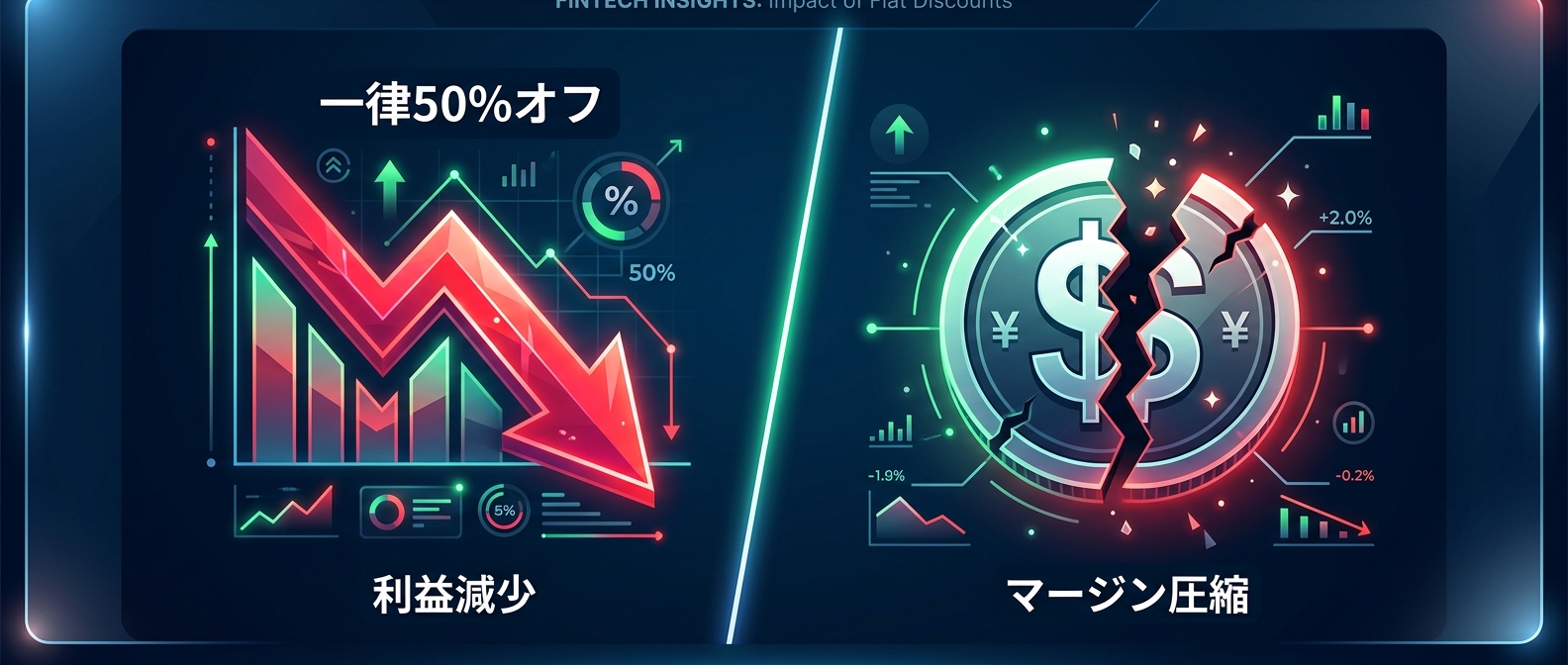 一律割引が引き起こす「マージン圧縮」の悲劇