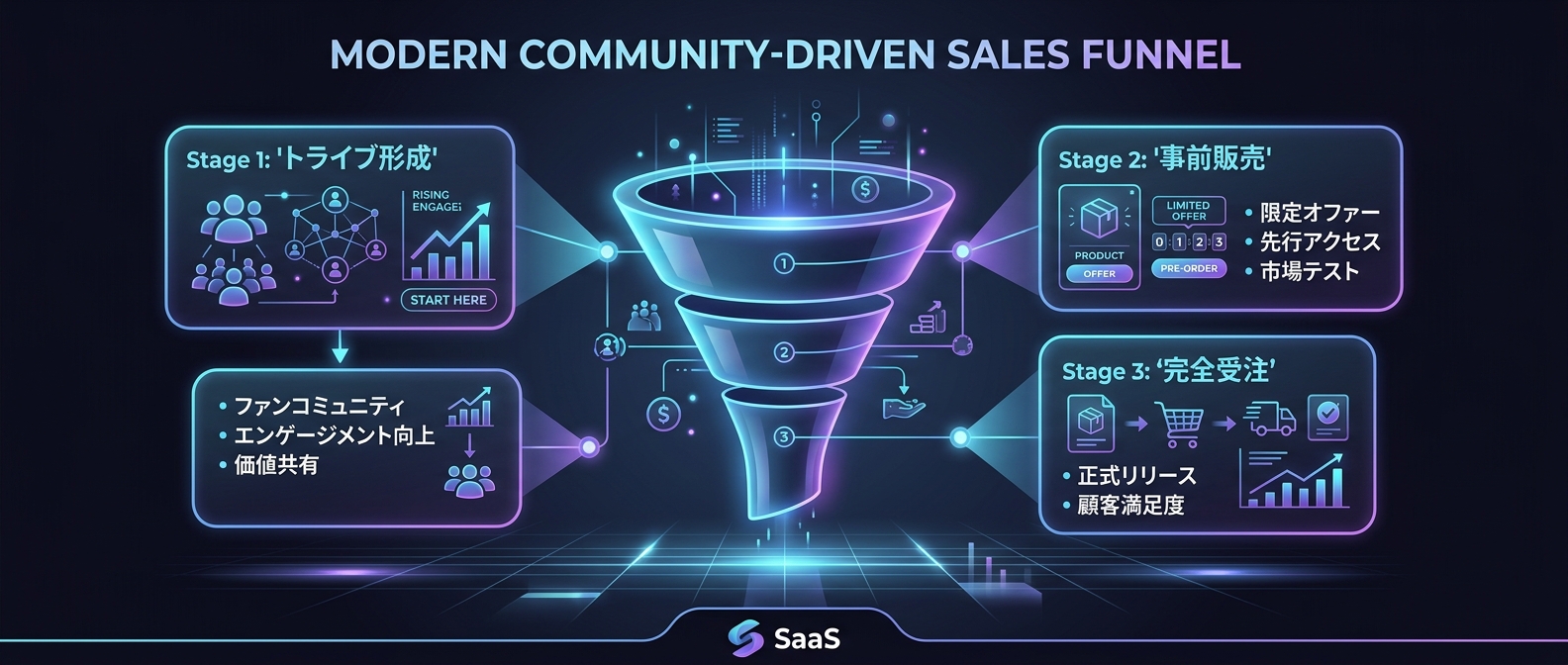 圧倒的熱狂を生む「トライブ・ゼロロス・ファネル」