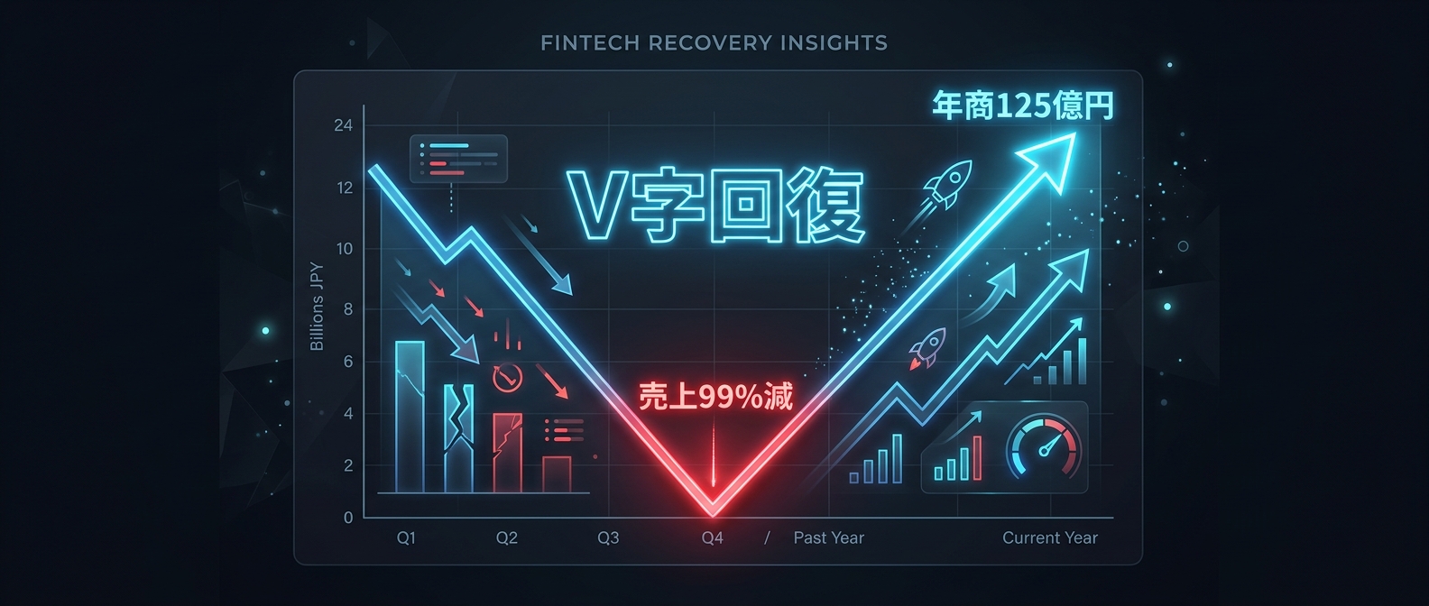 絶望的な赤字からの圧倒的なV字回復