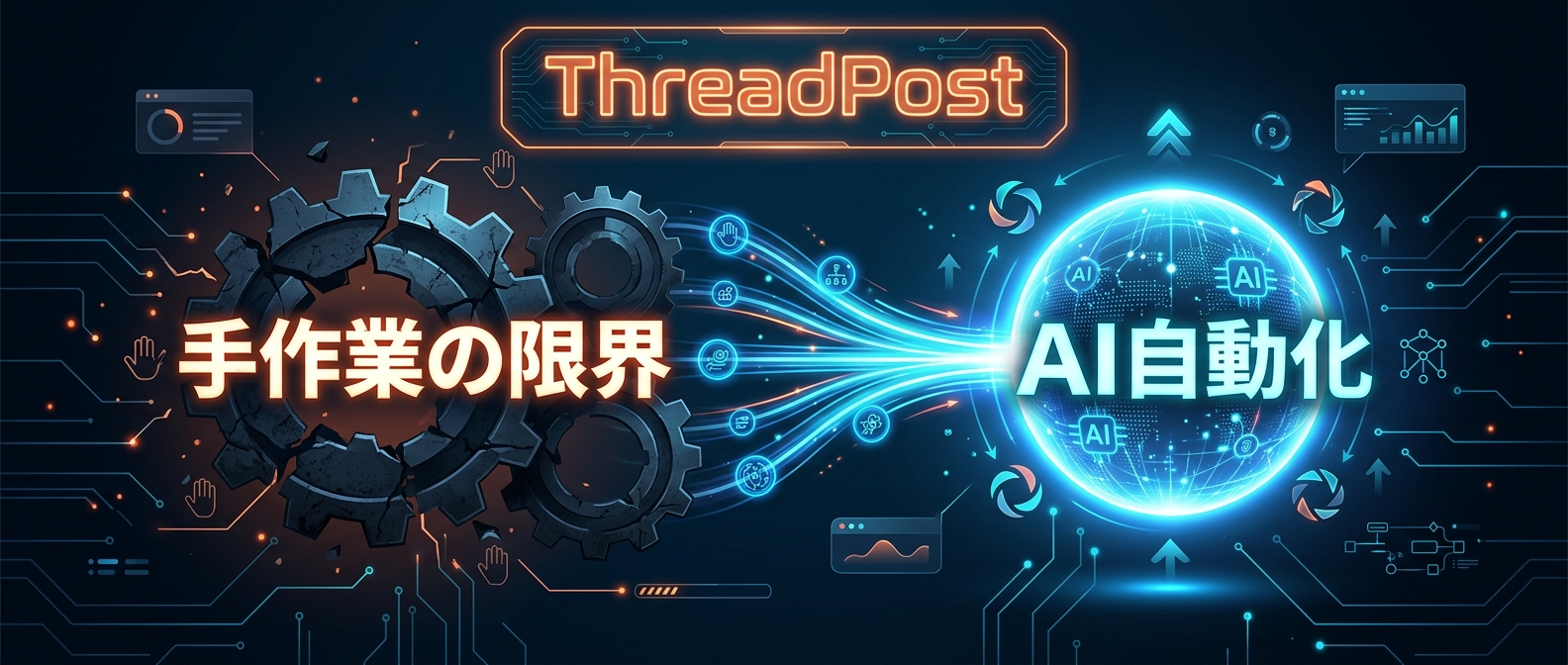 手作業の限界を突破し、交流を自動化する次世代の解決策