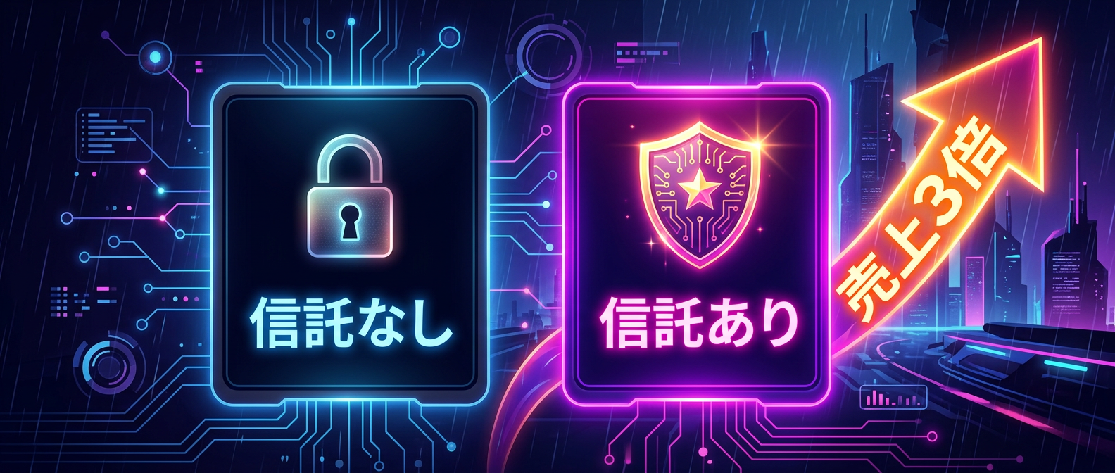 「信託」という信頼のインフラがもたらす売上3倍のインパクト