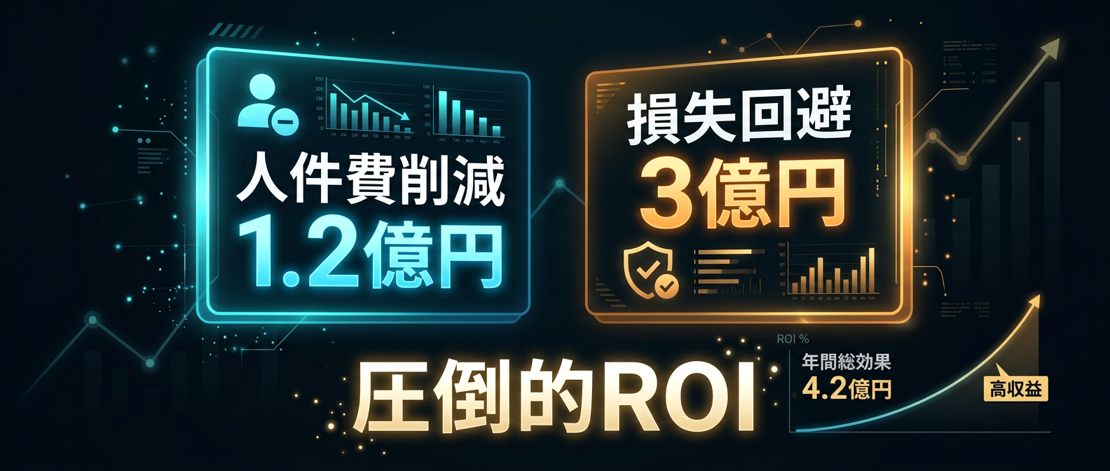 統合レイヤーがもたらす圧倒的なコスト削減と損失回避