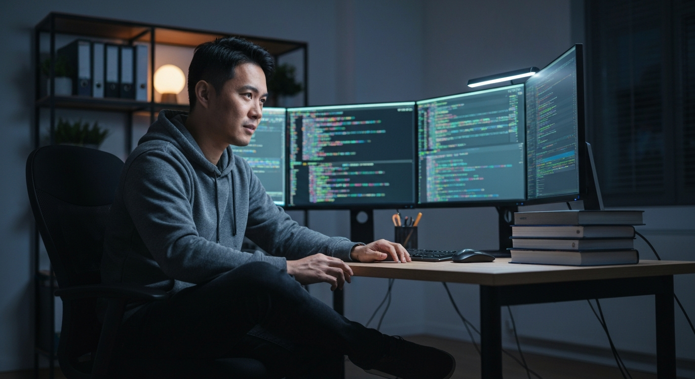 窓際プロジェクトから世界3位のAIを生み出した純国内組エンジニア、リン・ジュンヤン（32）。