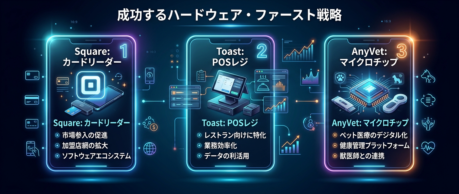 ハードウェアを先に配り、巨大な富を築いた世界的企業たち
