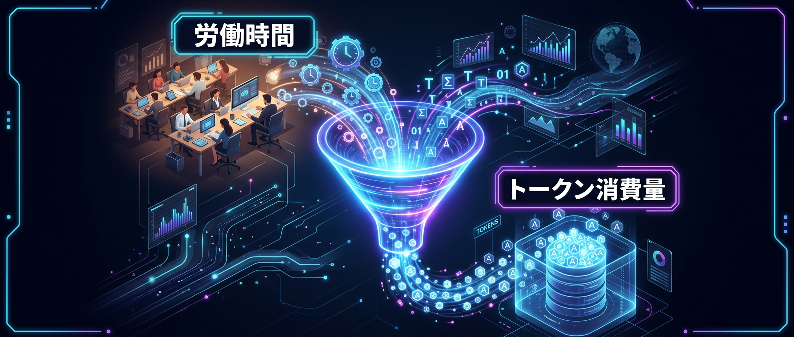 労働時間をAIのトークン消費量に変換する「トークン・レバレッジ戦略」
