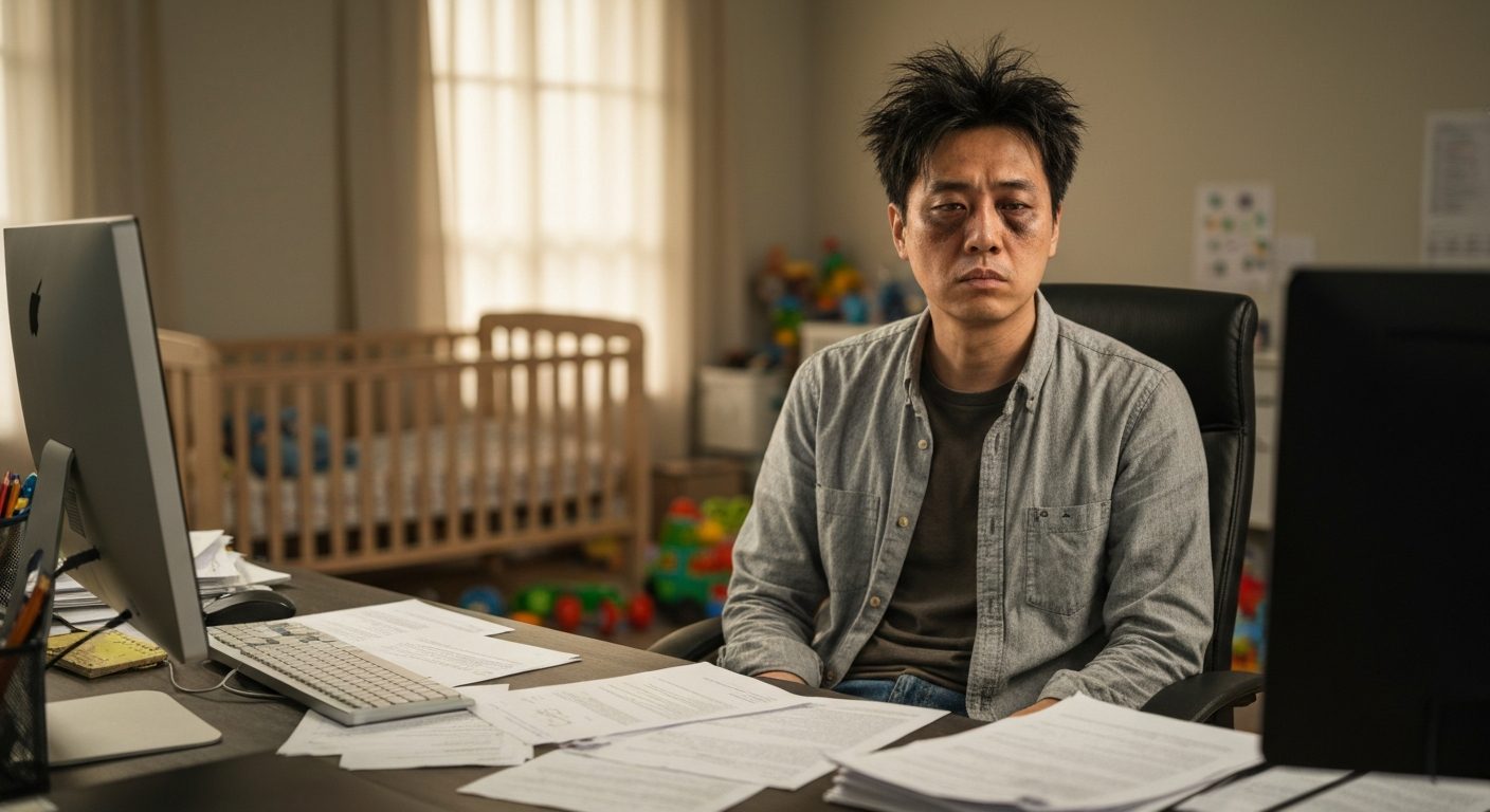 睡眠不足と極度のストレスに押しつぶされそうな日々を送るヤン・ユークン