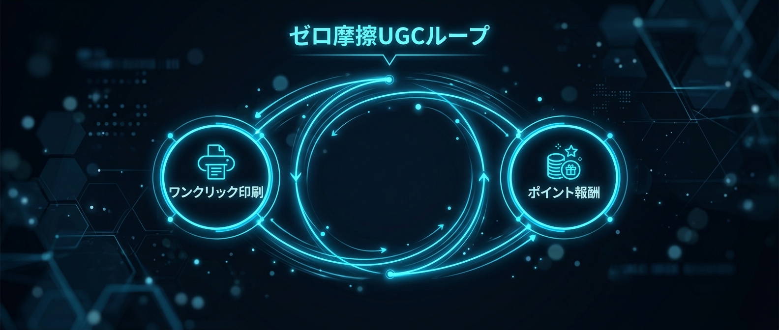 1500億円の価値を生み出した「ゼロ摩擦UGCループ」の構造