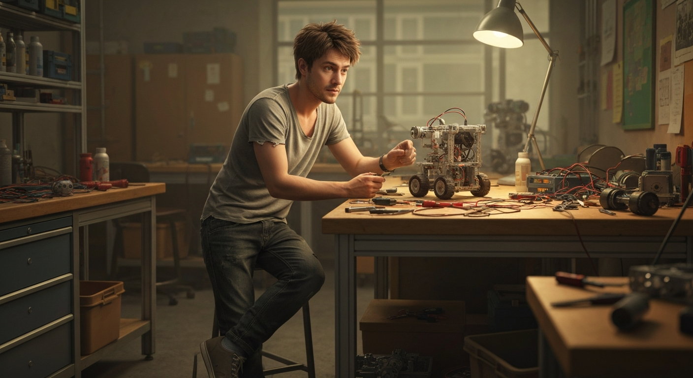 「猟犬以下のガラクタ」と笑われた一介の力学オタク学生、ジン・ヨンビン