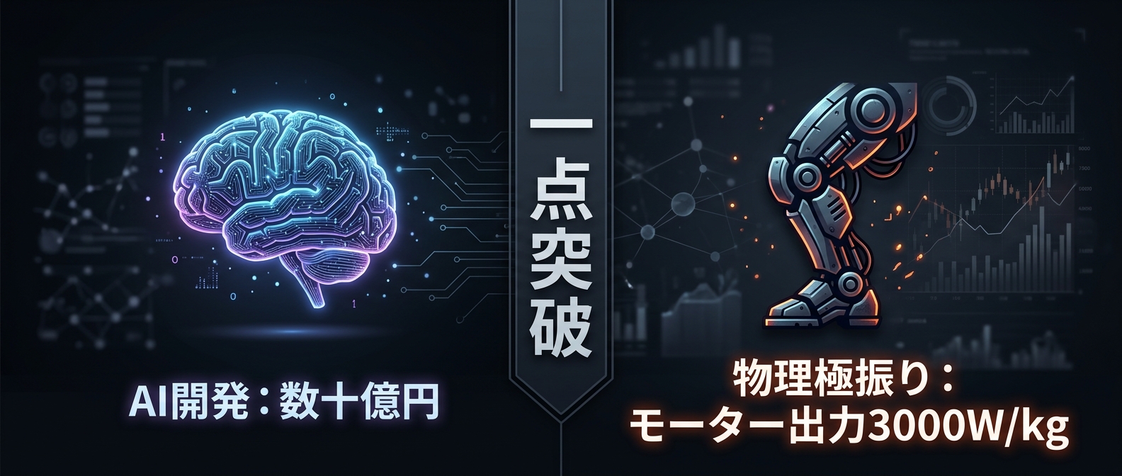 脳を捨て、体に全振りする「物理極振り・一点突破」