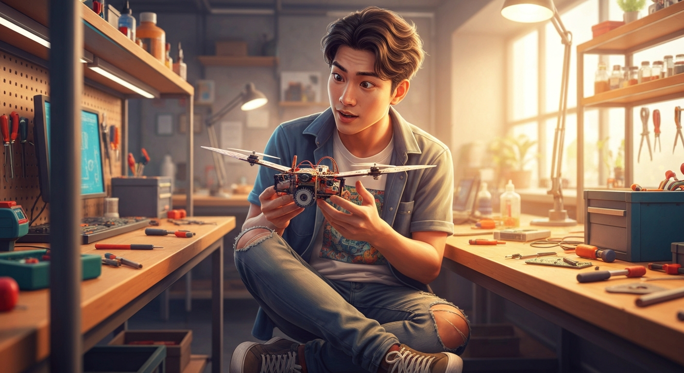 チェン・ハオ：ただの「鳥のラジコン」で巨人に挑む20代のオタク学生