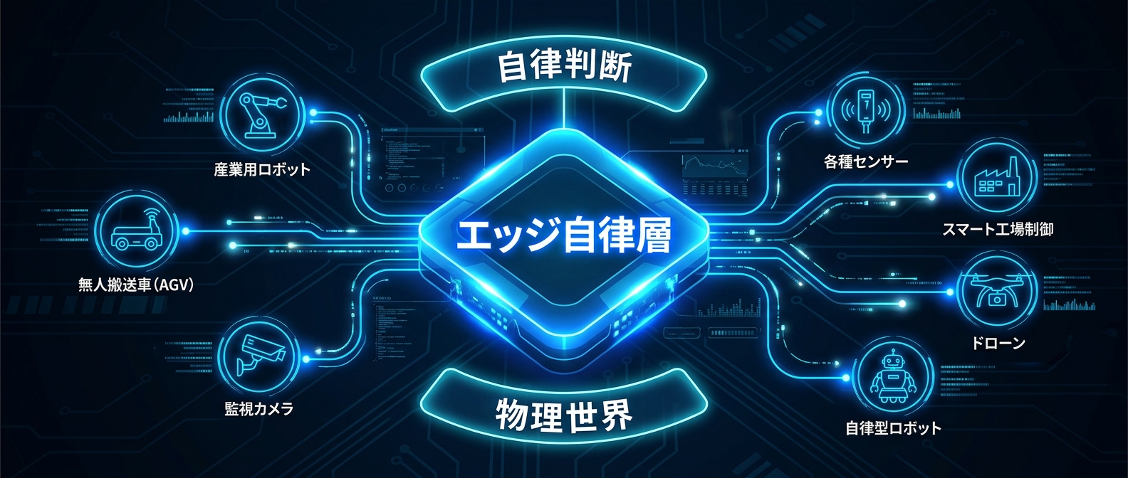 AIと物理世界を繋ぐ「エッジ自律層」の概念