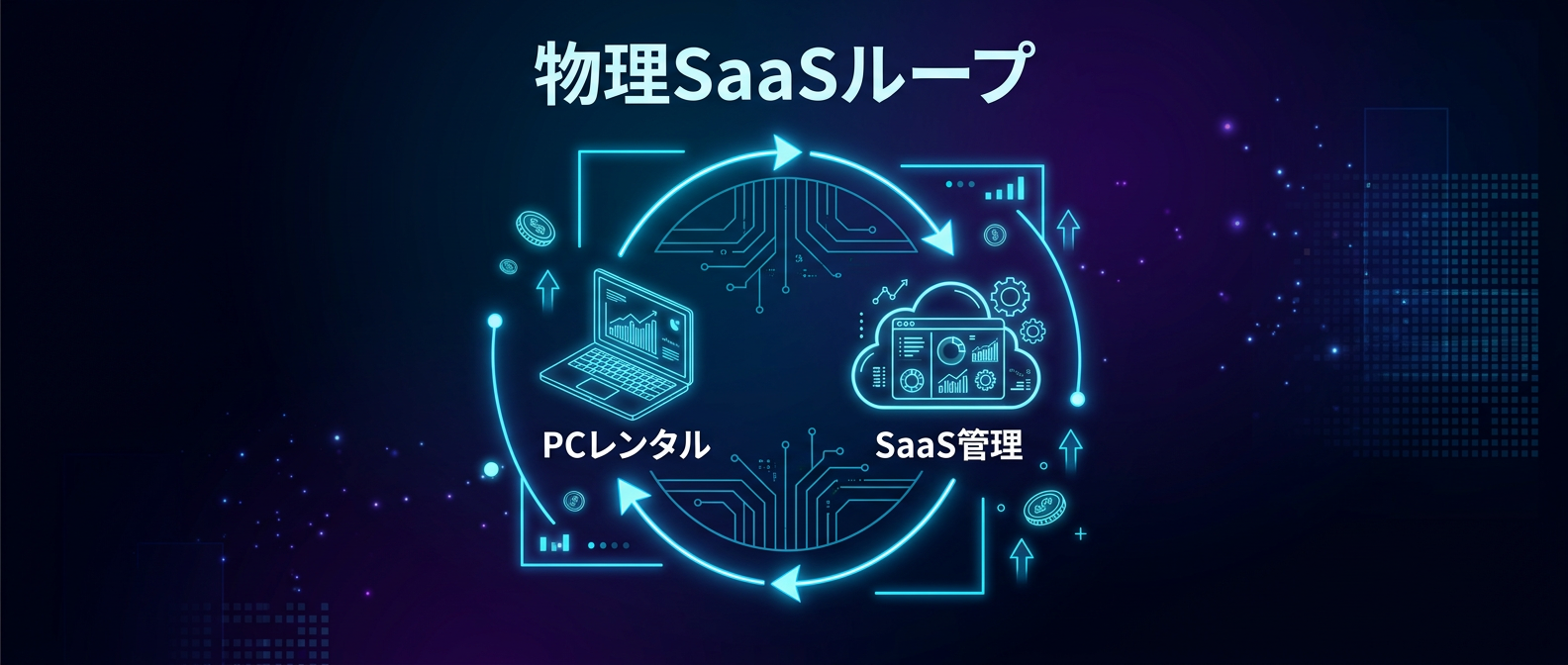 ハードウェアとソフトウェアを融合させた「物理SaaSループ」
