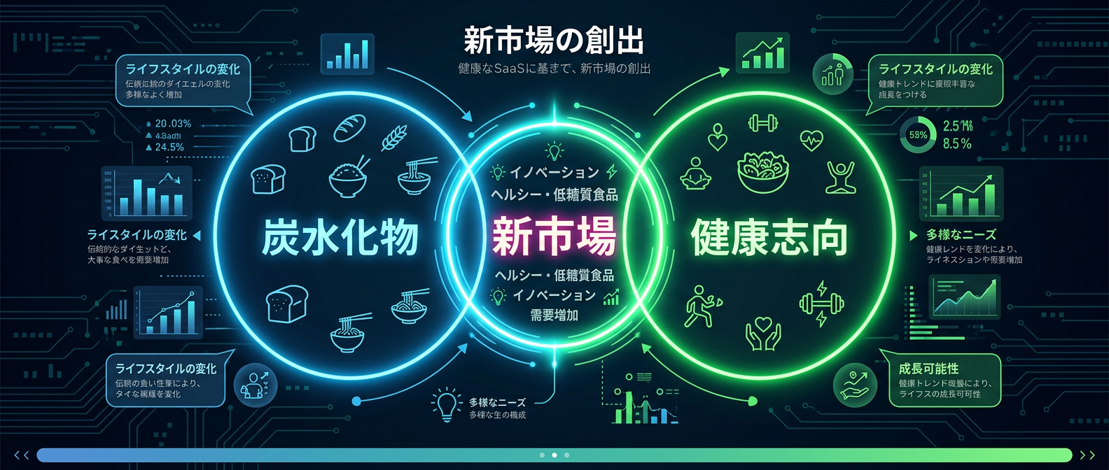 巨大市場のズレを突くニッチの再定義