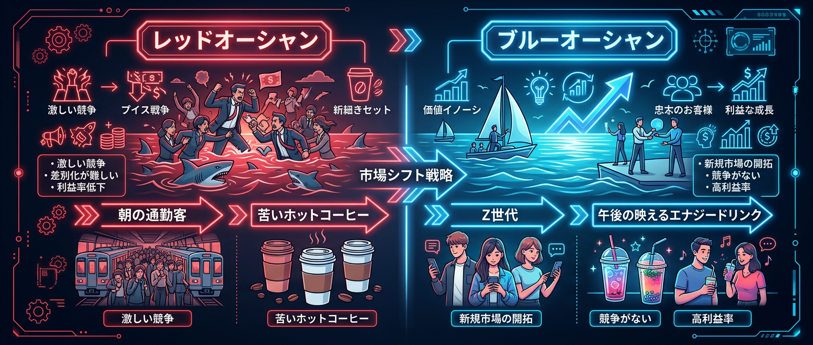 強者と同じ土俵で戦わない「熱狂トライブ・シフト」の市場構造