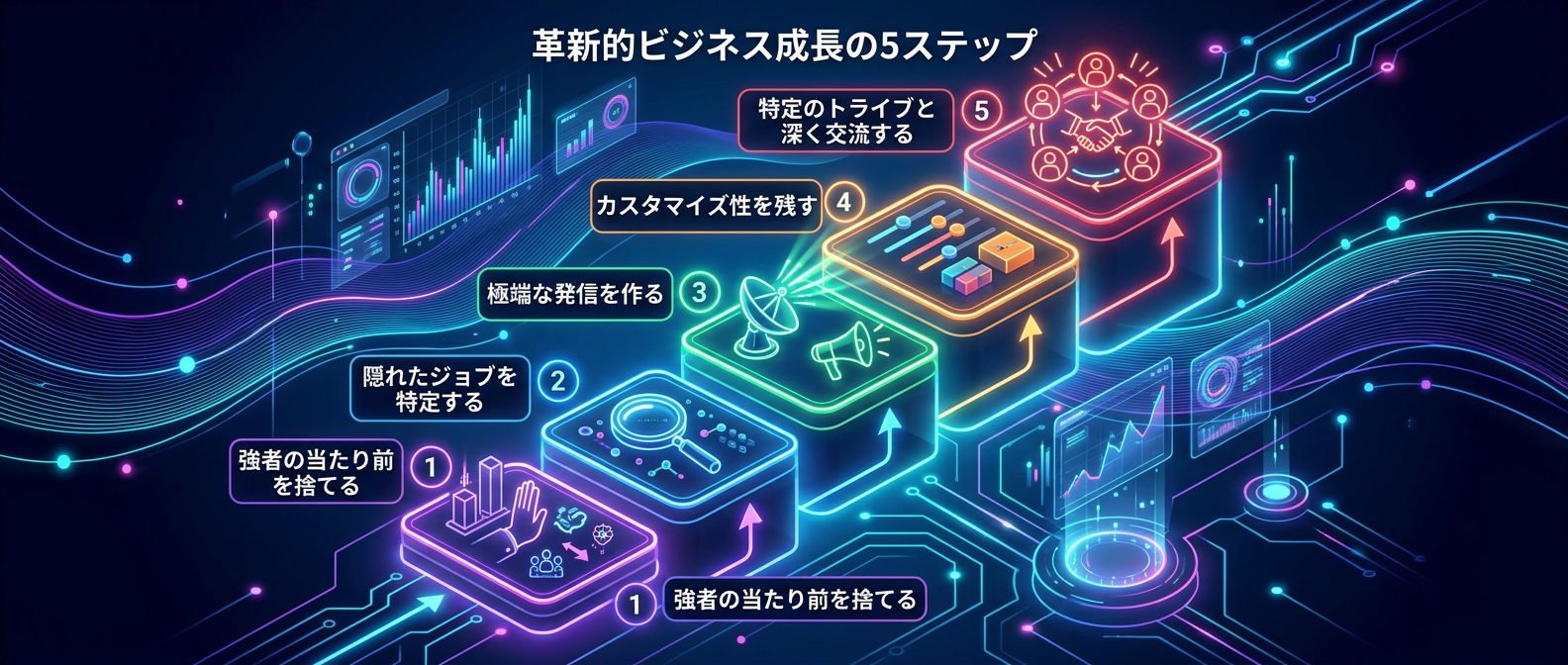 明日からSNSに「熱狂トライブ・シフト」を実装する5ステップ