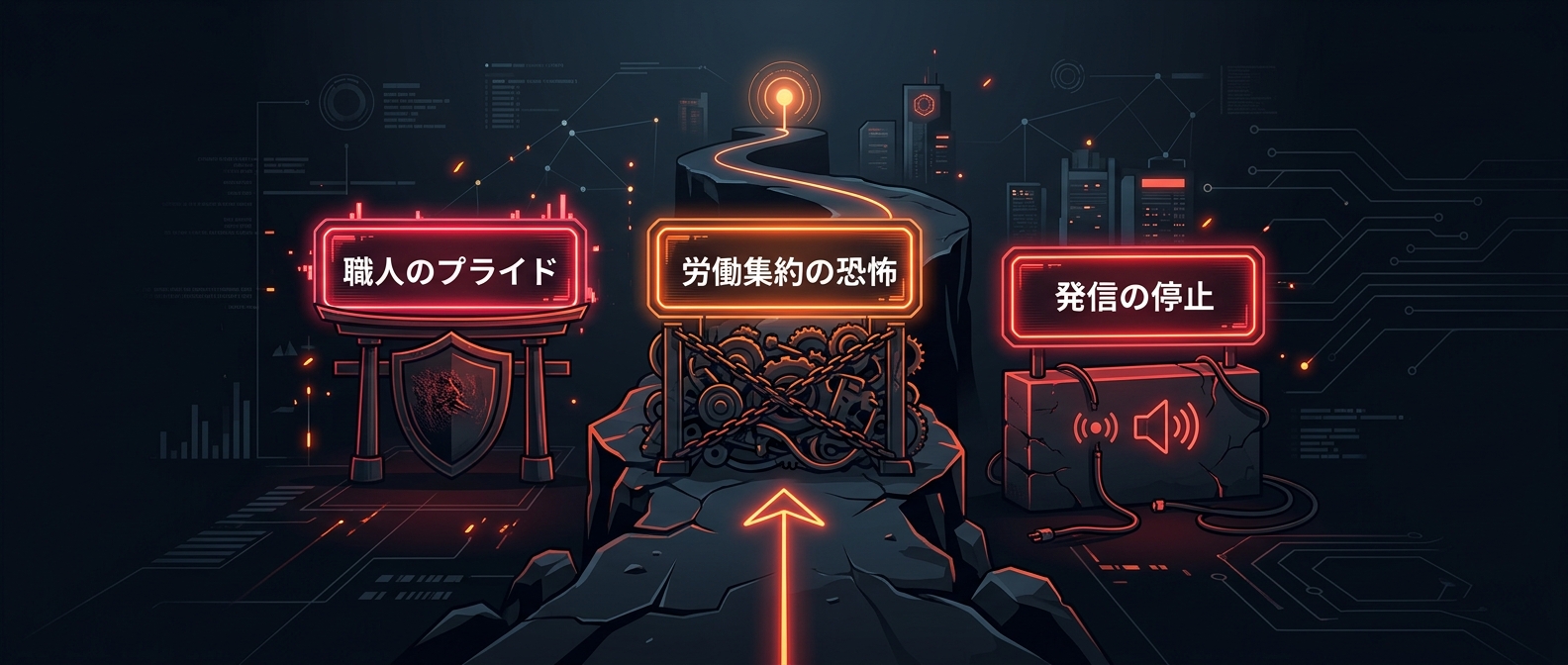 99%が挫折する3つの残酷な壁