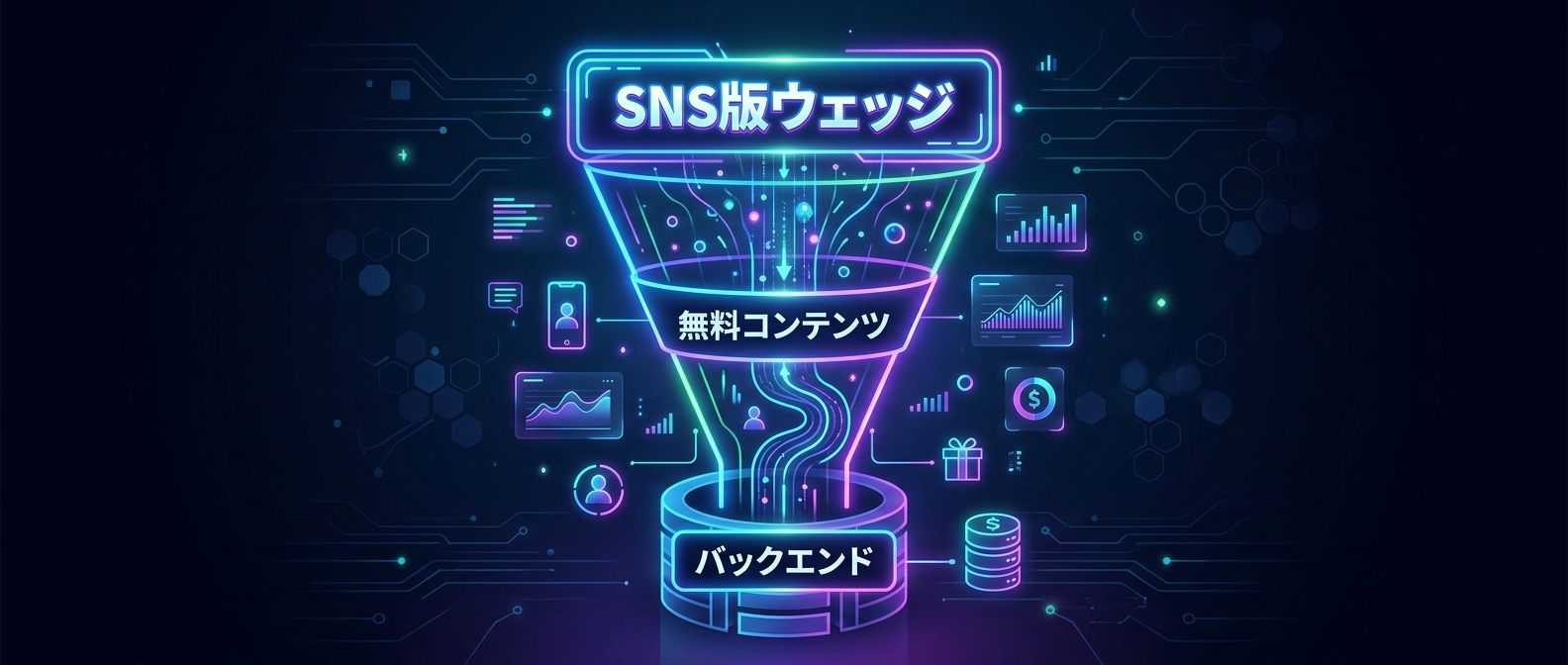 SNSにおける「無料プレゼント」は、最強の物理ウェッジとなる
