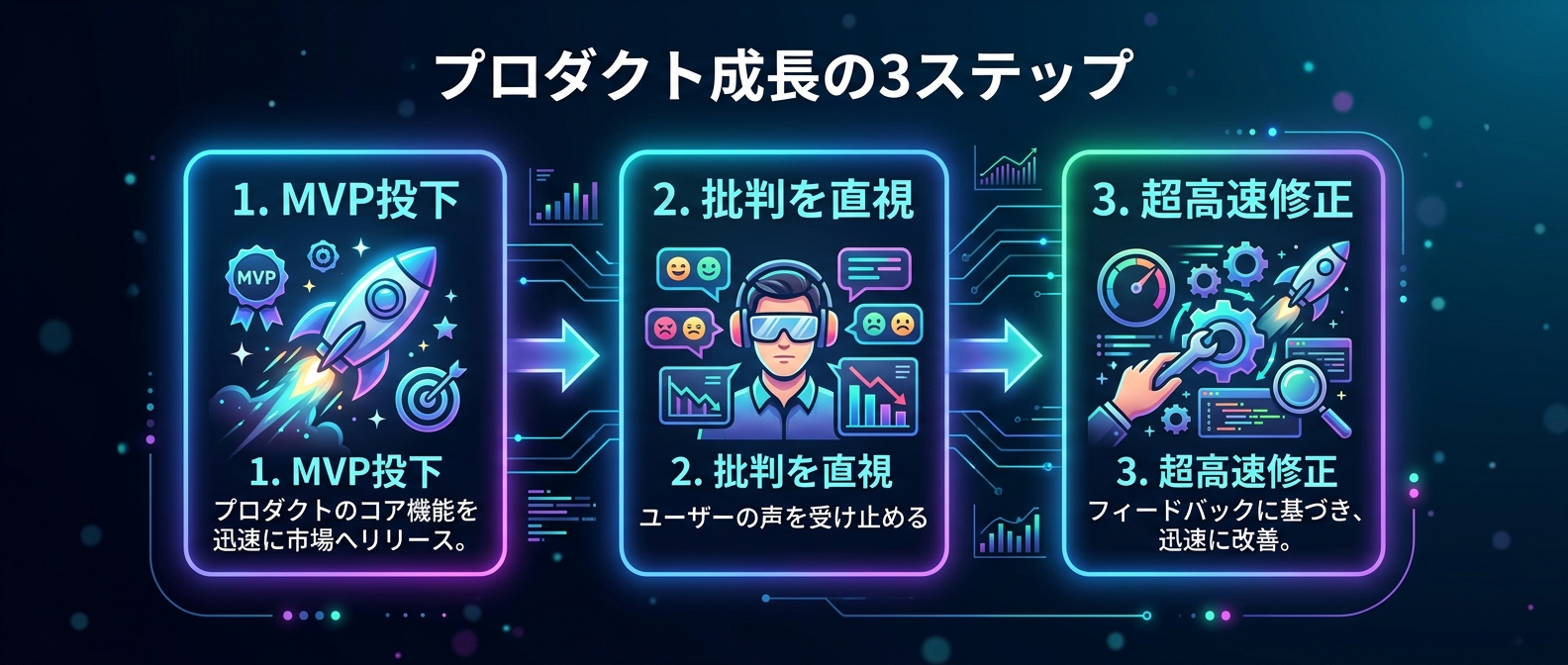 明日から実践できる、インビジブル・ピボットの具体的なステップ。