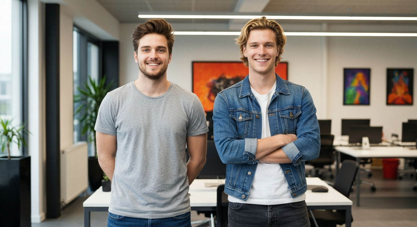 資金も計算資源もなかった20代の学生起業家たち（イメージ）