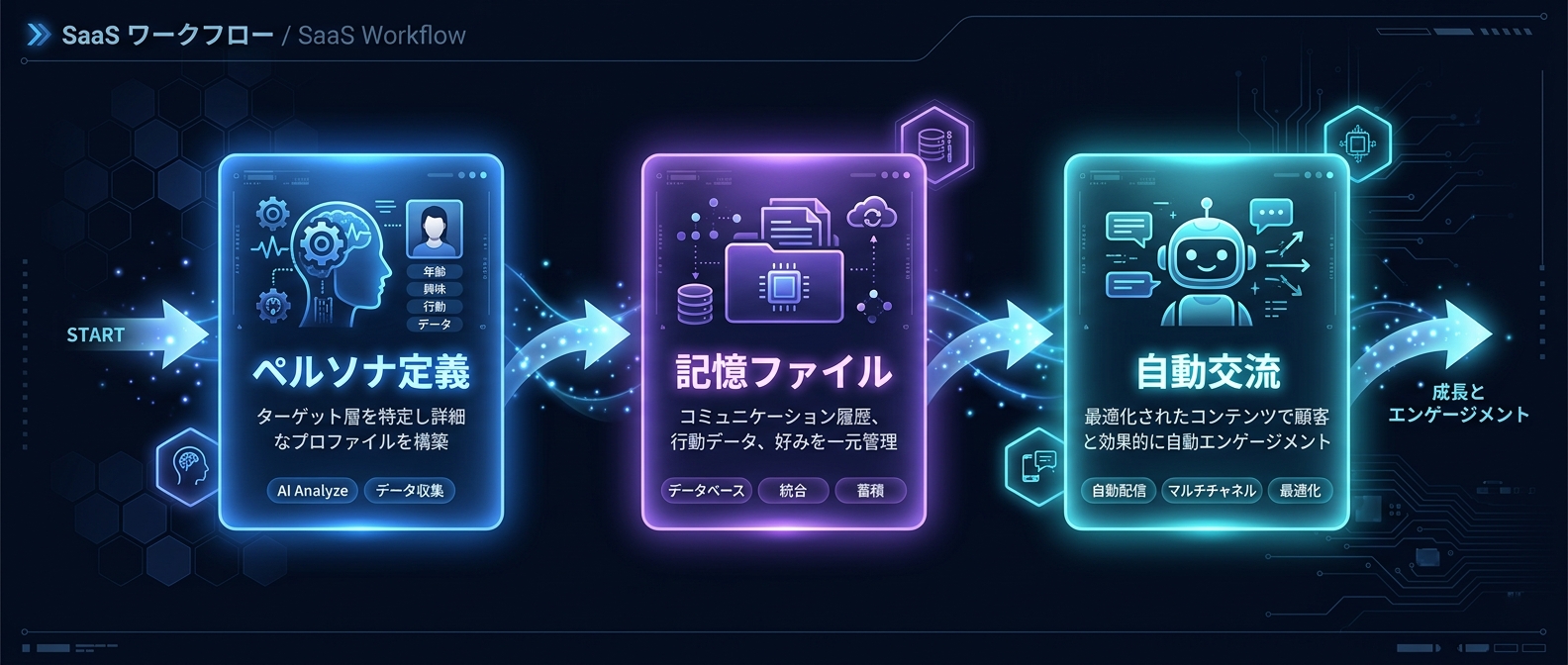 コンテキスト同期の3つのコアステップ