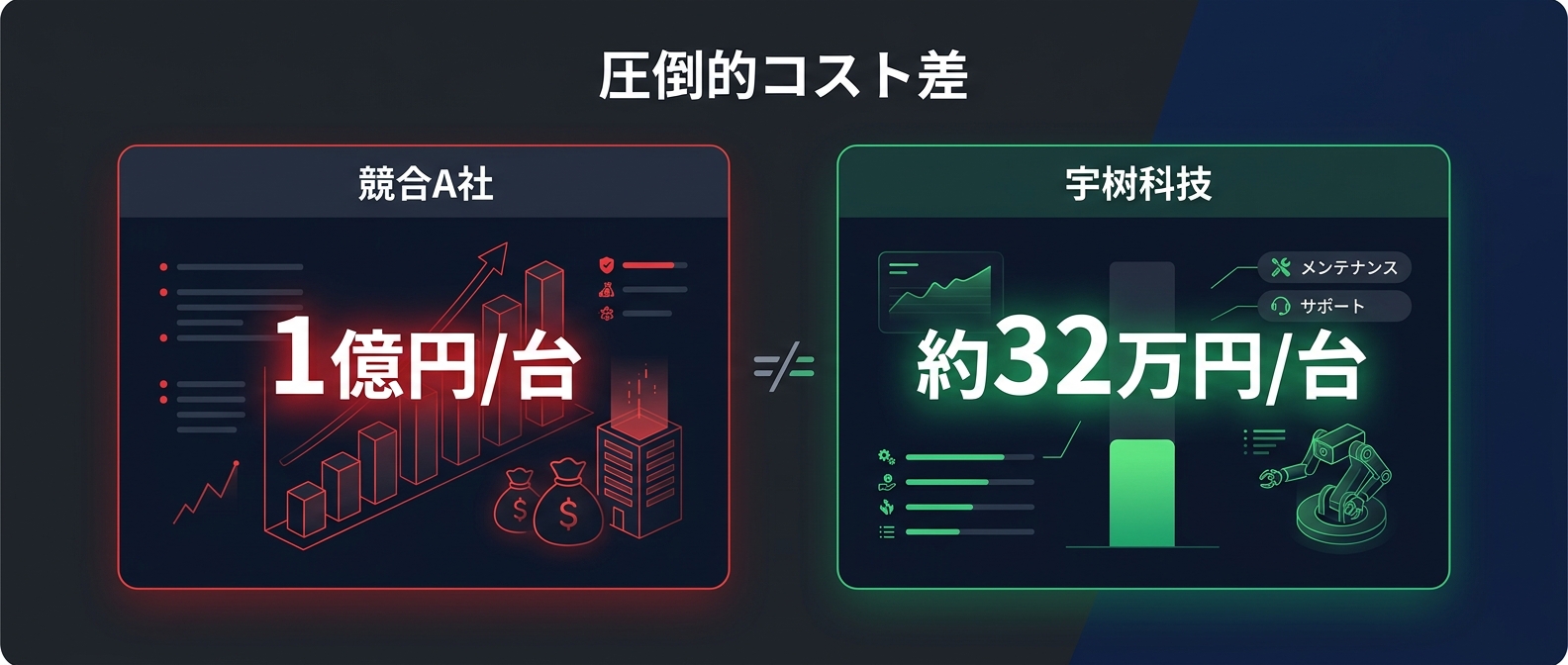 競合他社を絶望させる圧倒的なコスト差のカラクリ
