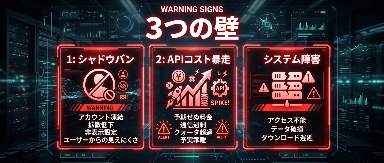 自力での構築を阻む「3つの絶望的な壁」