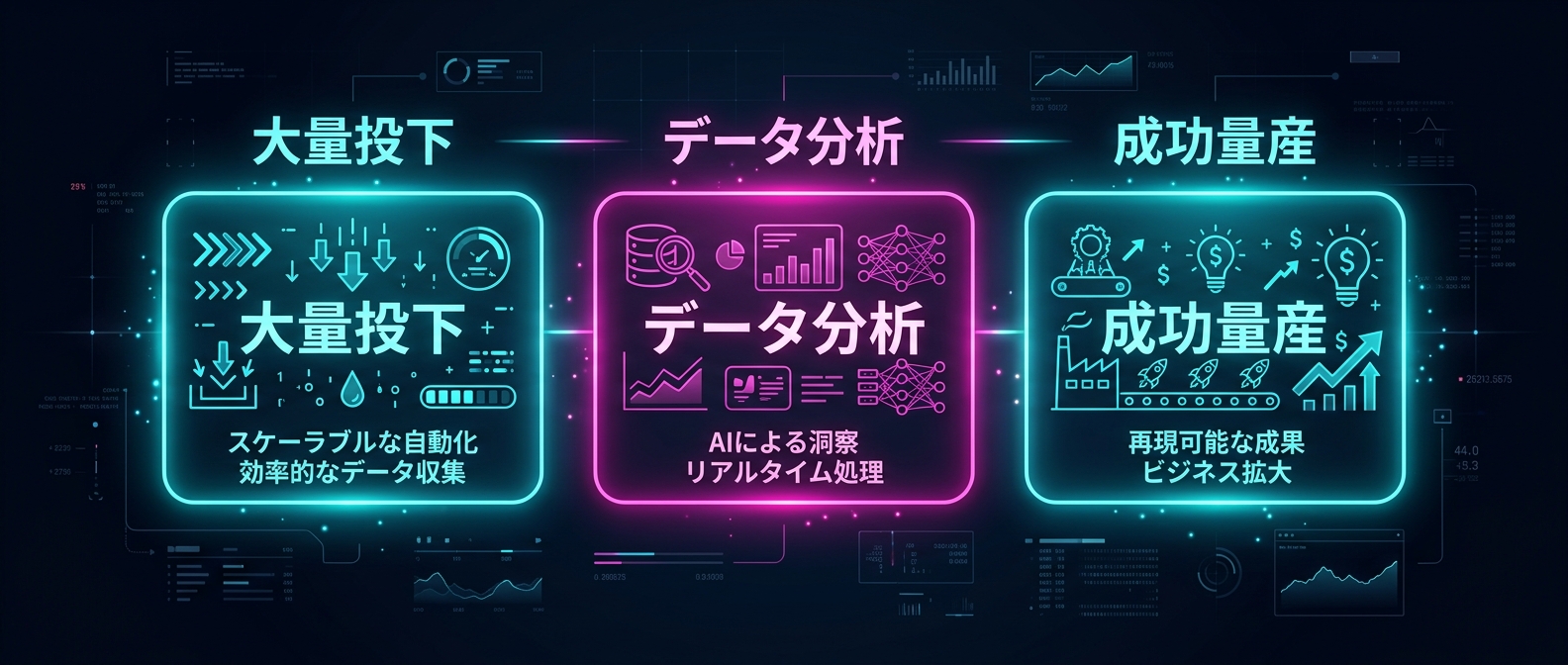 SNS運用における「未完成プロトタイプ」の量産ステップ